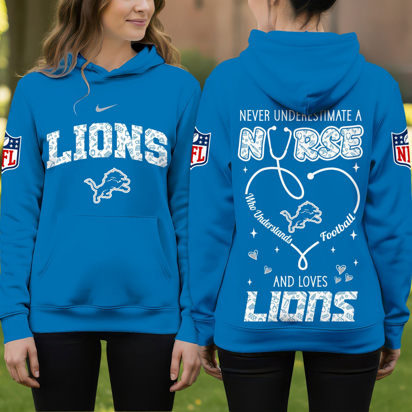 DL Premium NFL Nurse Pride Hoodie DDT 101125 HLPHUONG