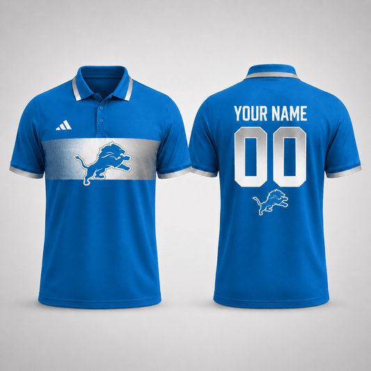 DL Premium NFL Personalized Match Day Polo Shirt