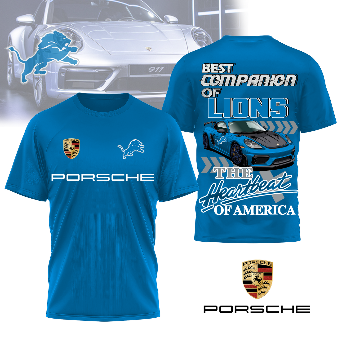 DL Premium NFL Pors 3D Shirt DDT CTND