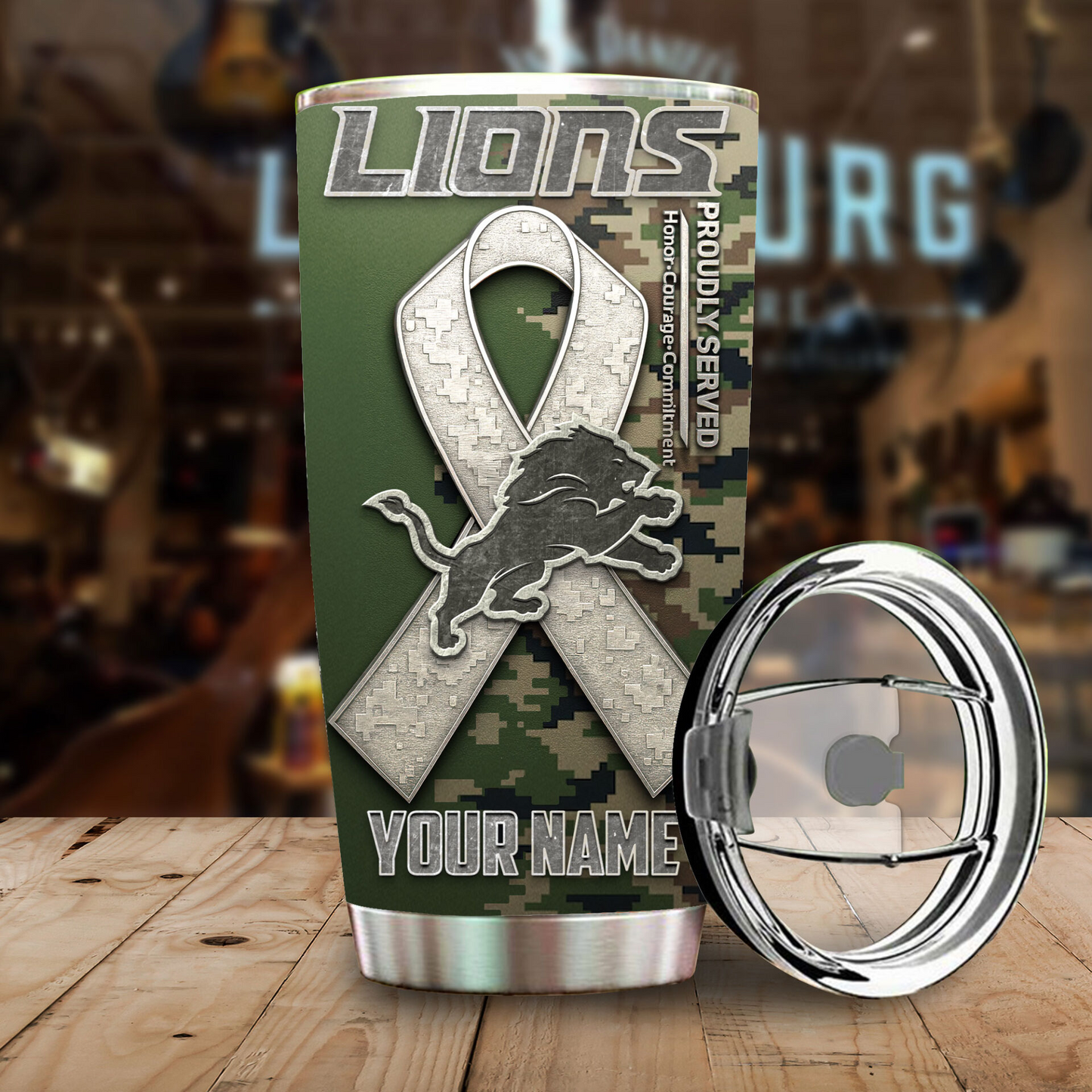 DL Premium NFL Proudly Served Tumbler DDT NTL