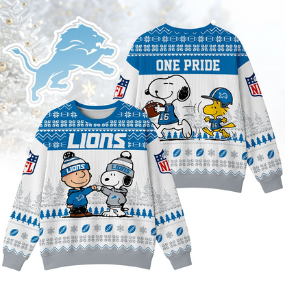 DL Premium NFL Snoopy Winter SweatShirt DDT CTND