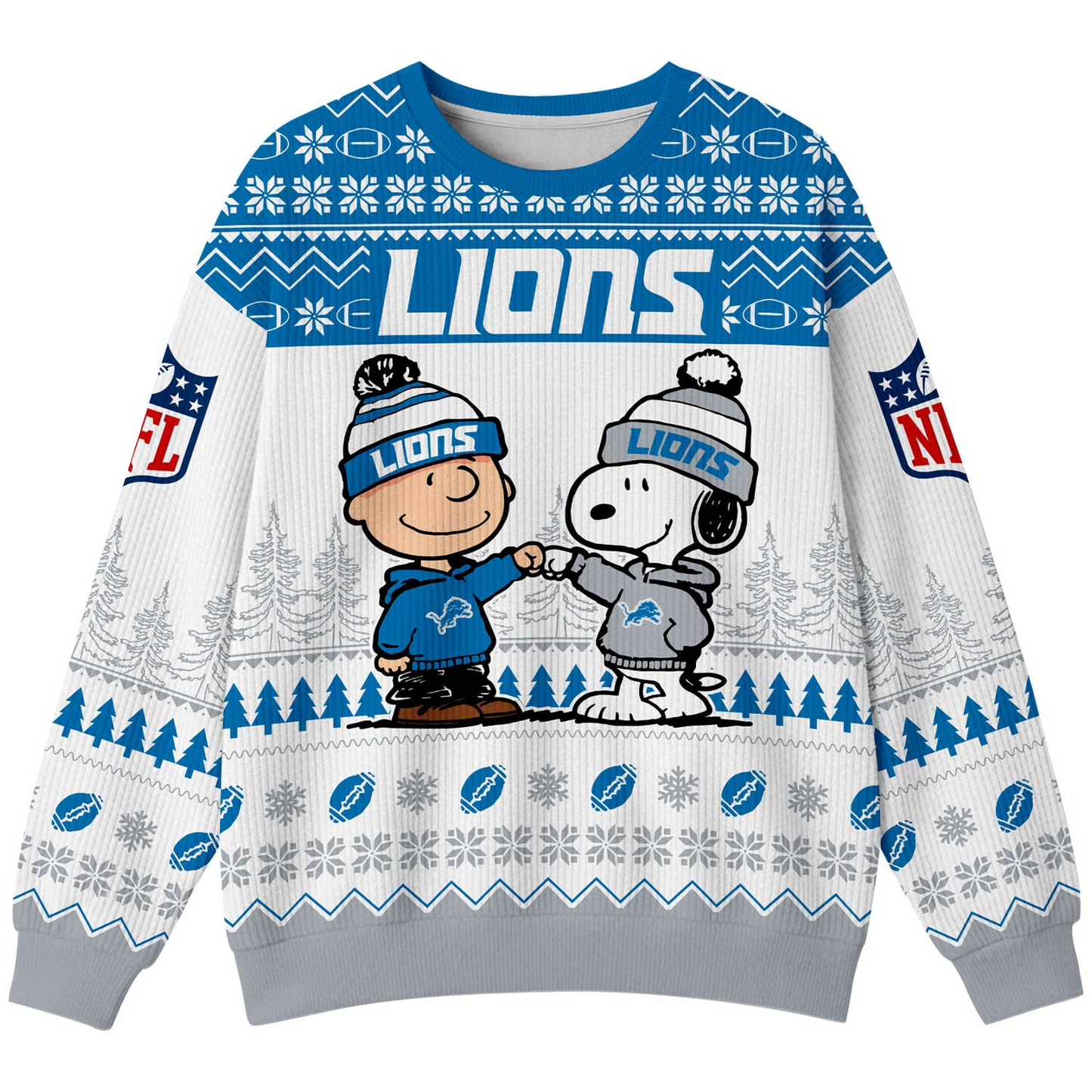 DL Premium NFL Snoopy Winter SweatShirt DDT CTND