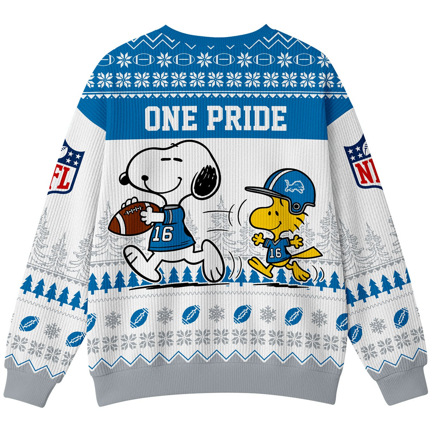 DL Premium NFL Snoopy Winter SweatShirt DDT CTND