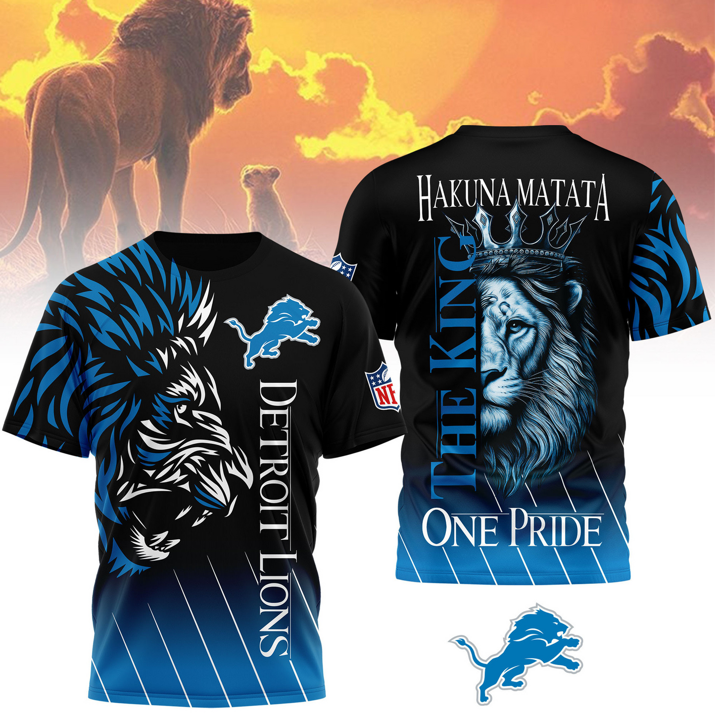 DL Premium NFL The Lion King Fan Shirt DDT CTND