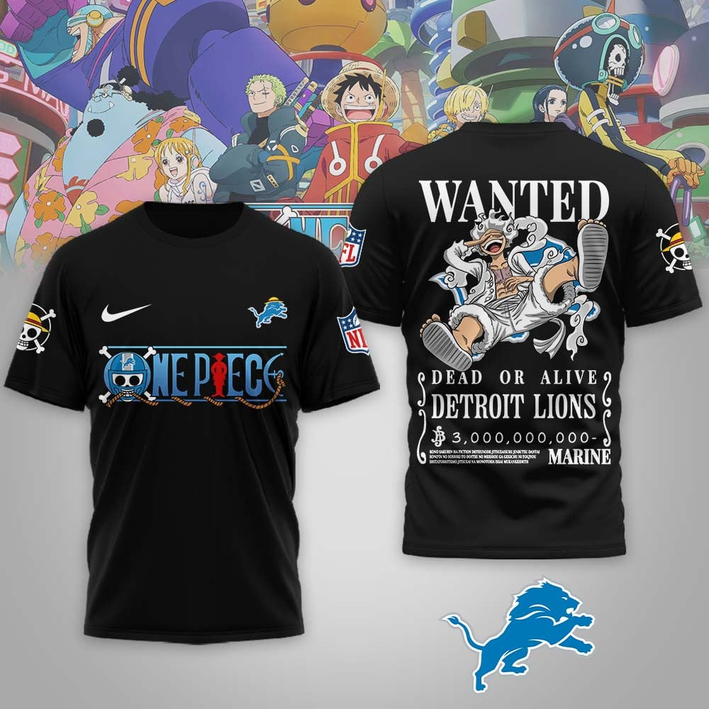 DL Premium NFL Wanted Monkey D Luffy 3D Shirt DDT NTL