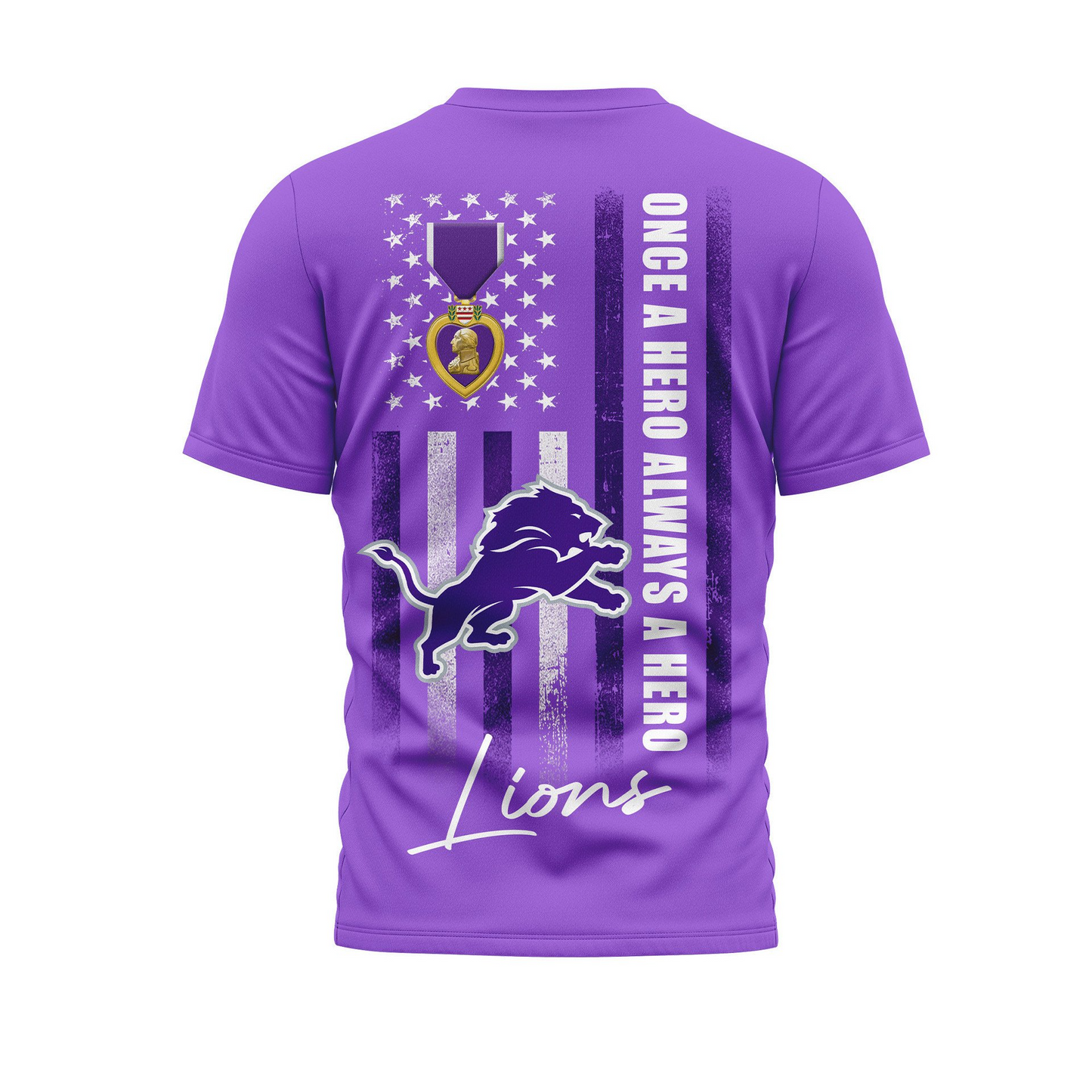 DL Premium National Purple Hear Day 3D Shirt  300626