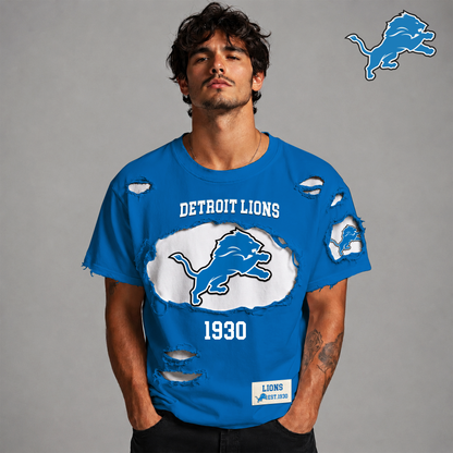 DL x NFL LUXURY CREW-Neck T-Shirt FOR SUMMER HOLIDAY  180626