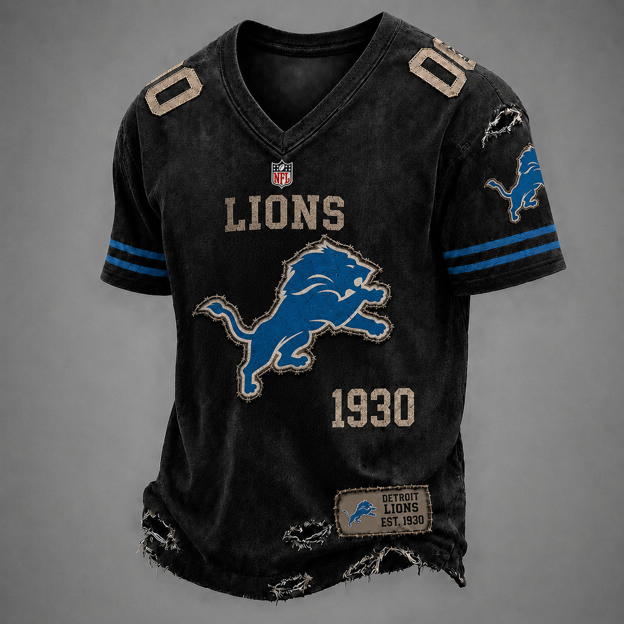DL x NFL Premium V-neck Shirt 230626