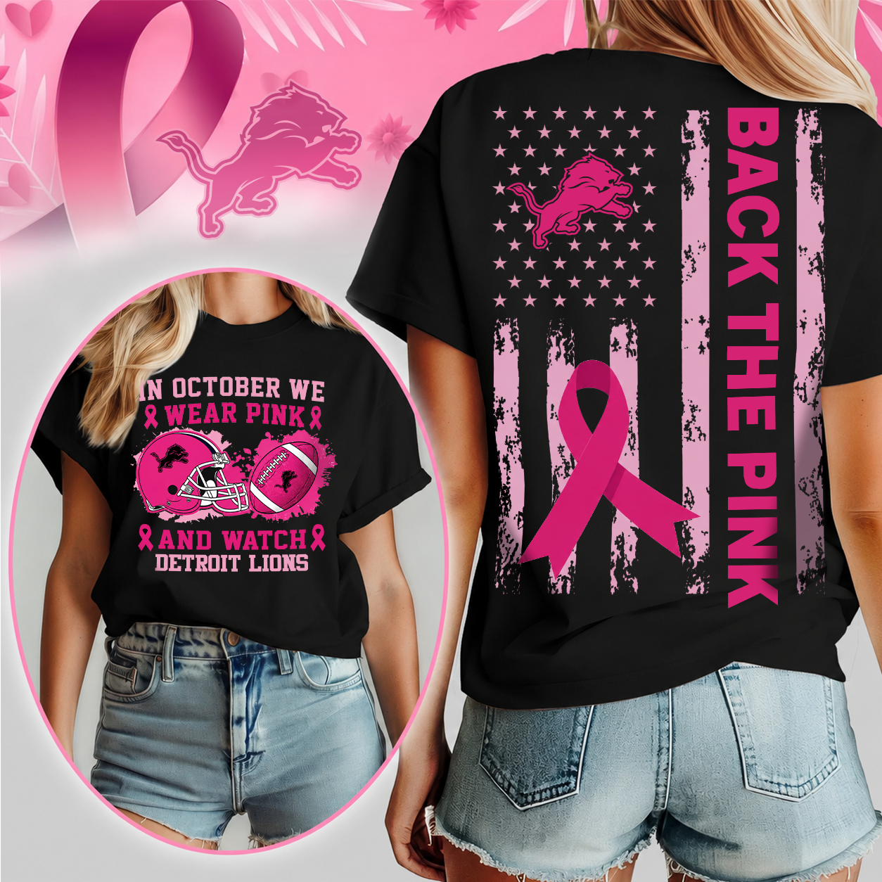 DL x Pink Out Breast Cancer Shirt