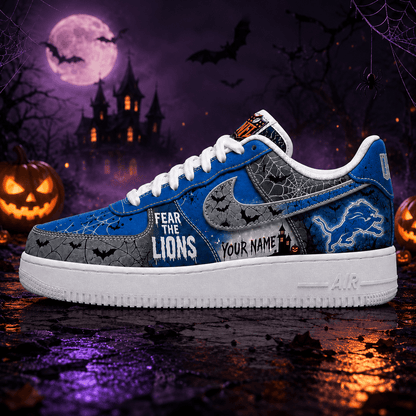 DL x Premium NFL Fear The Team Halloween AF1 Sneakers