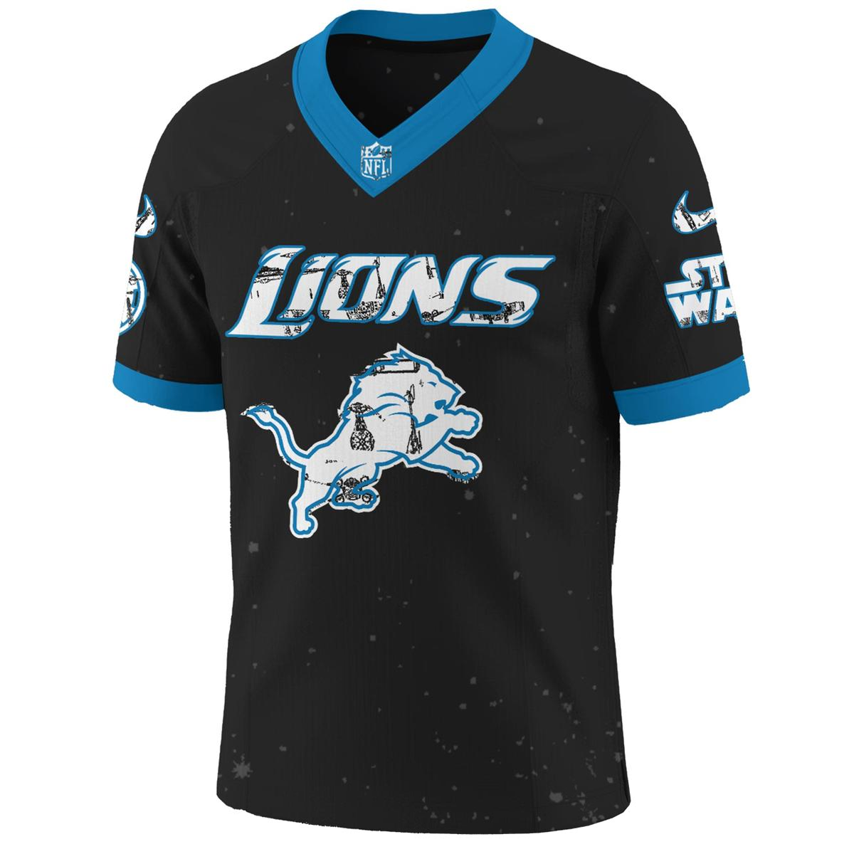 DL x S.Wars Darth Vader 2025 Football Jersey DDT NTL