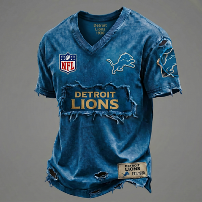 DL NFL Premium V-Neck T-shirt Gift For Fans 0306 NAK DATND NHT