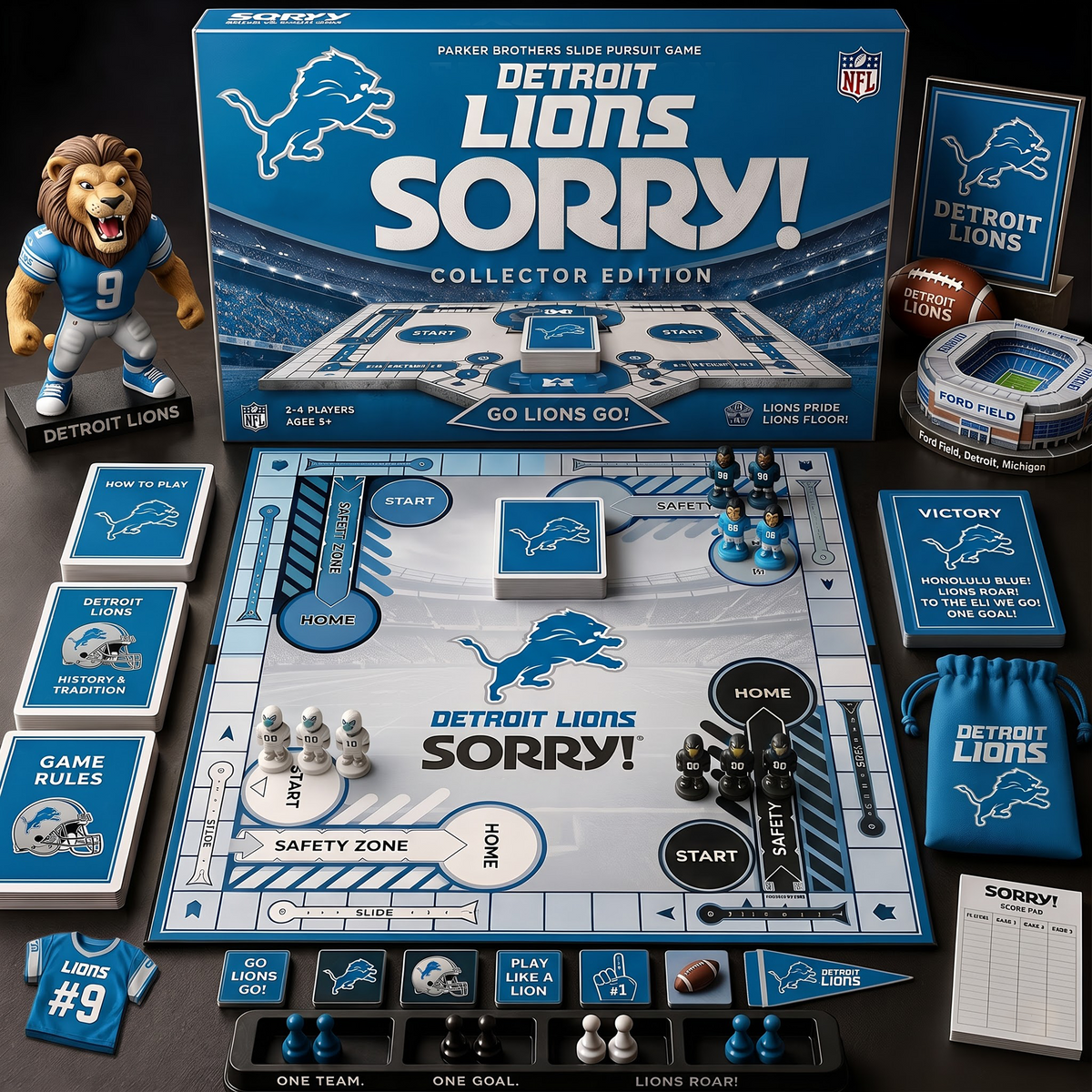 DL_Premium NFL Football Fan Sorry! Collector Board Game