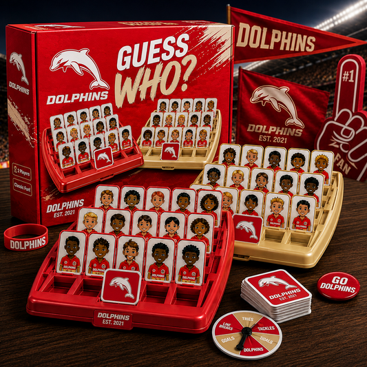 DOL X NRL ELITE FAN GUESS WHO BOARD GAME COLLECTOR EDITION
