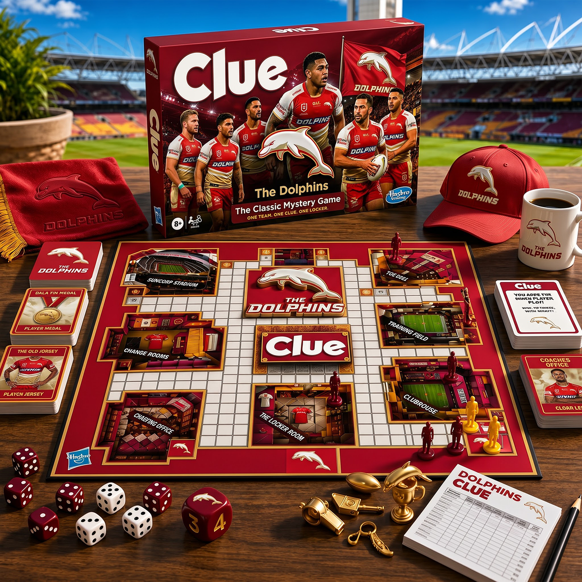 DOL X Premium NRL Hasbro Collector Edition Board Game