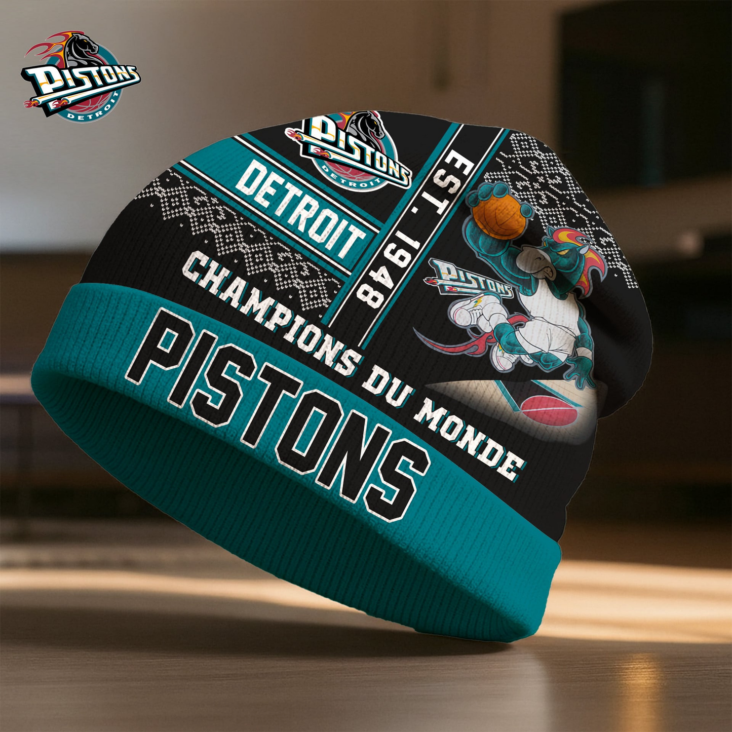 DP Premium NBA Champions Du Monde Beanie Hat DDT CTND