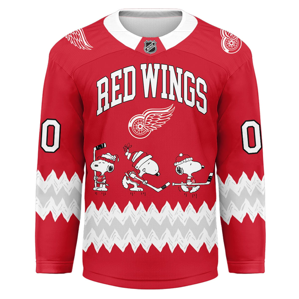 DRW Premium NHL Snoopy Personalized Hockey Jersey DDT CTND