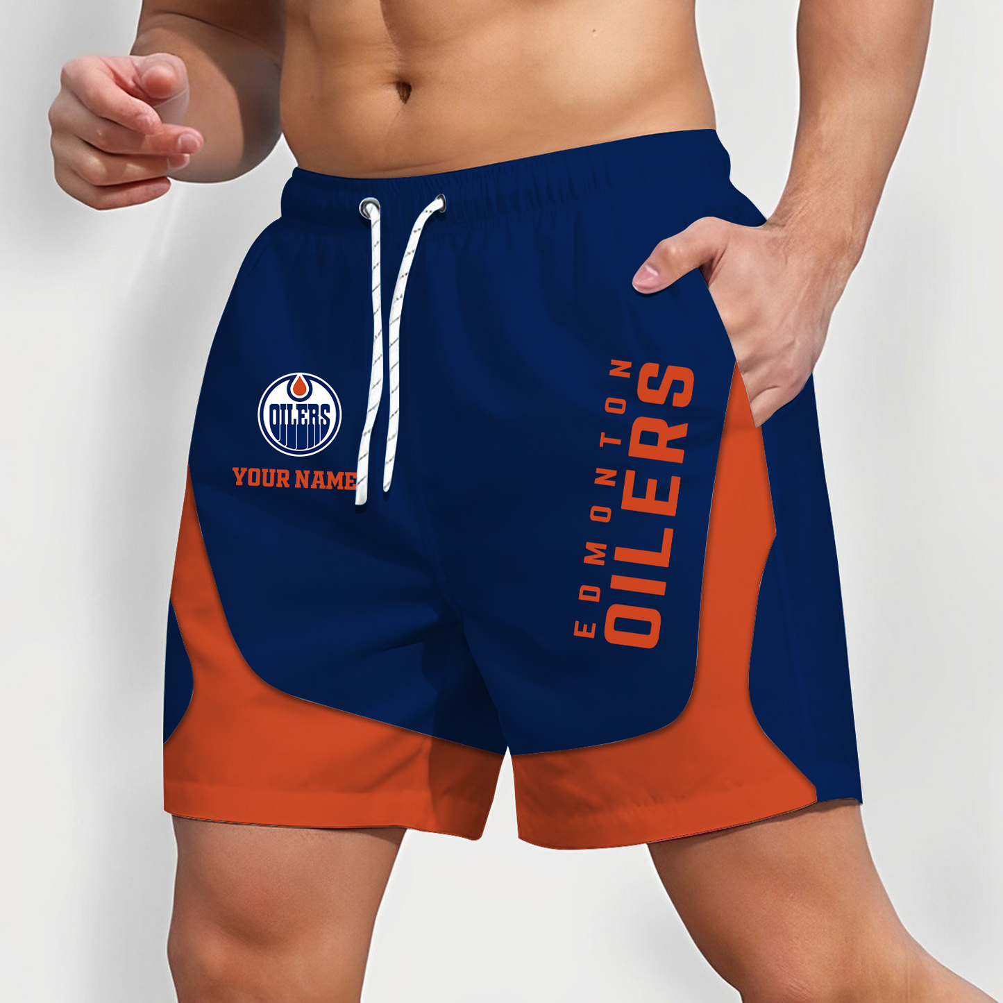 EDM x NHL Team Special Short Pants For Men Custom Name Gifts DATND TANTD 090426