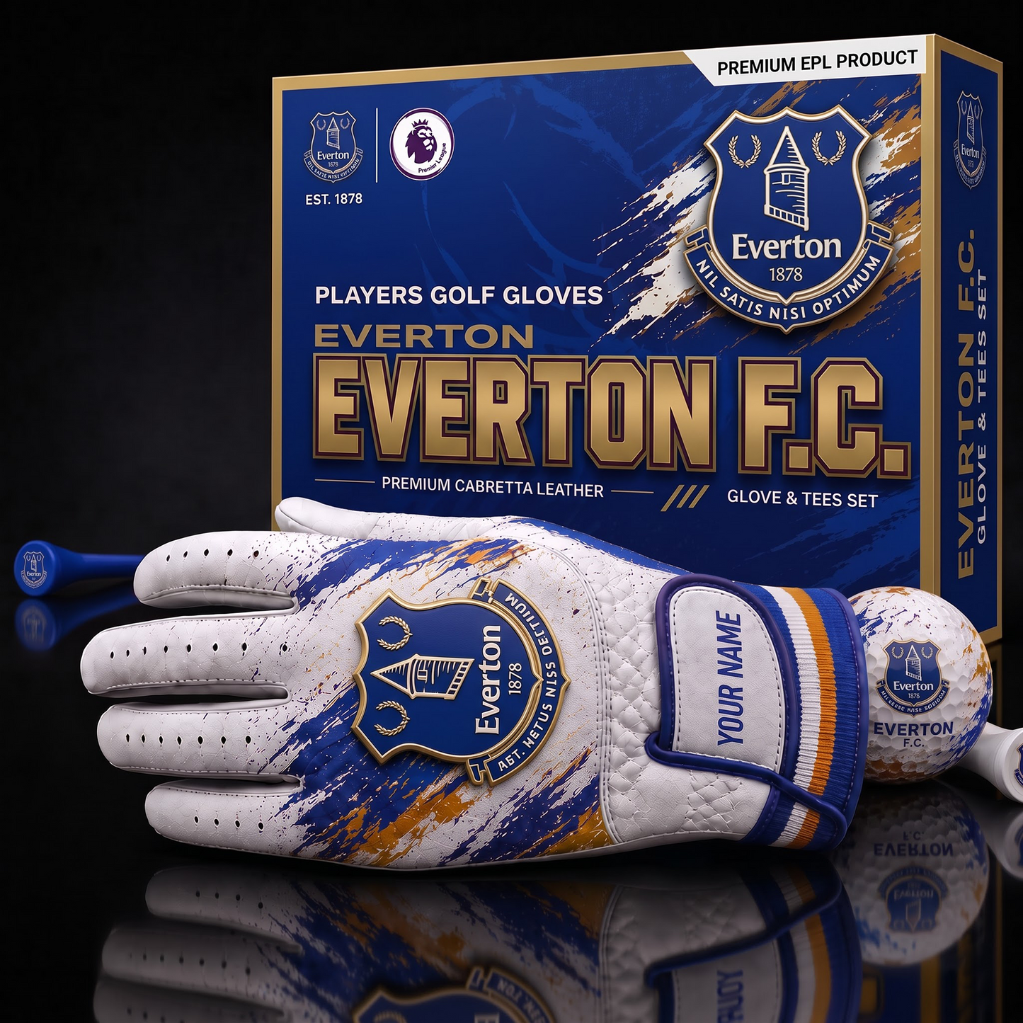 EVE EPL LUXURY PERSONALIZED GOLF GLOVE SET LIMITED EDTION