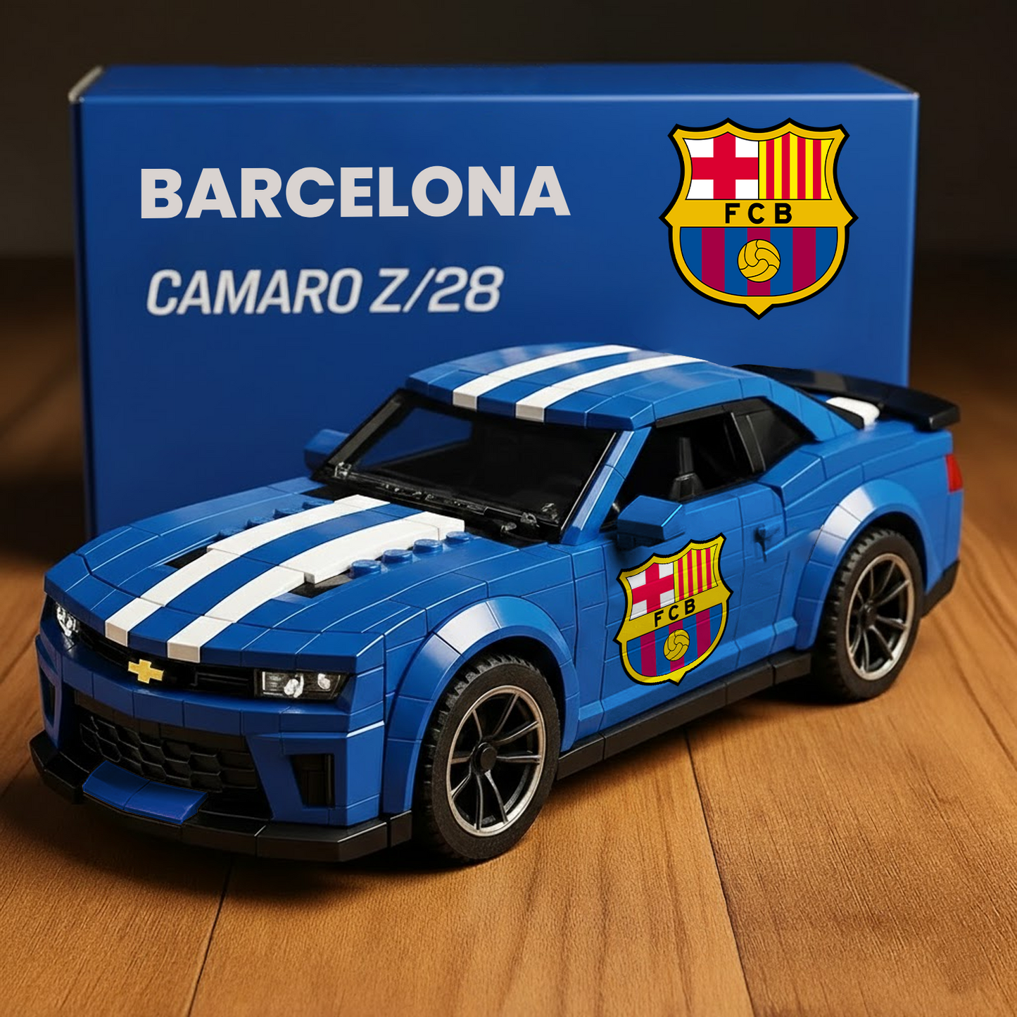FCB x UEFA Football Team Camaro Z28 DATND TANTD