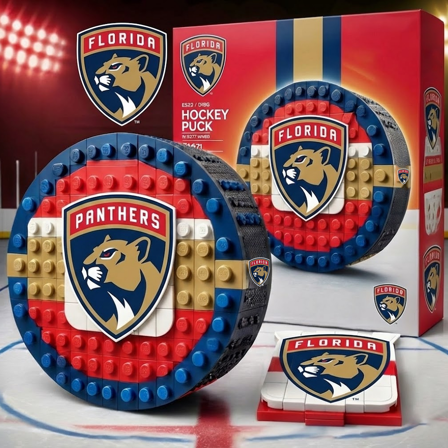 FP x NHL Hockey Game Building Blocks 0512 DDT CTND