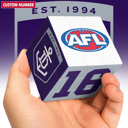 FRE x AFL Personalized Rubik Cube Gifts For Fan DDT CTND