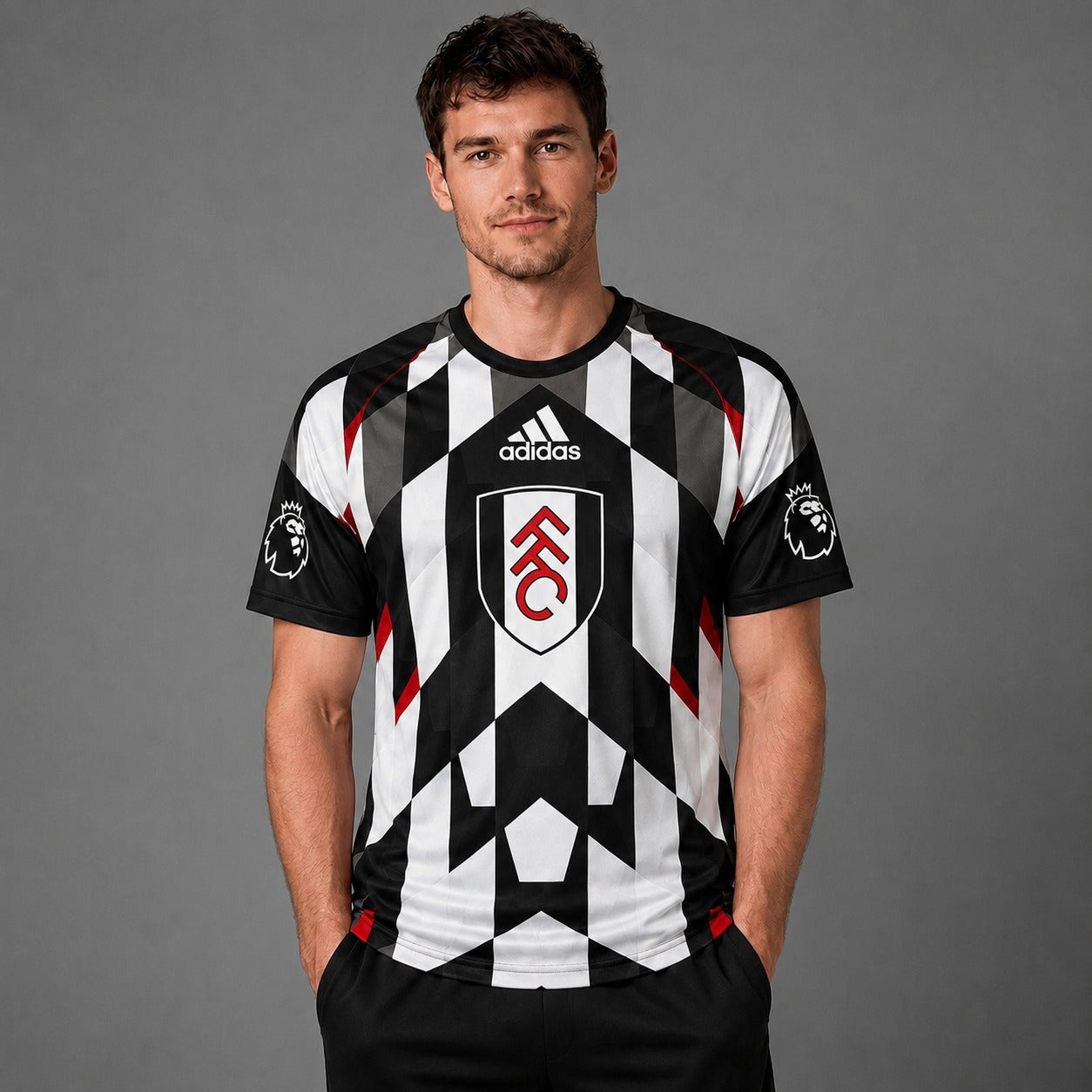 FUL x Premium EPL Geometric Fan Performance T-Shirt