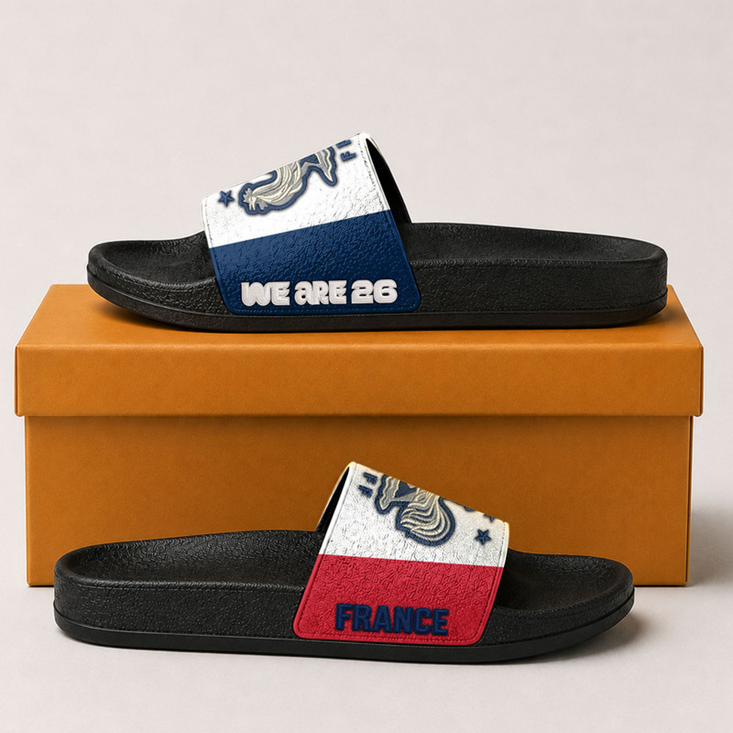 France Premium WC26 National Team Slide Slippers 0406 DatND DVT