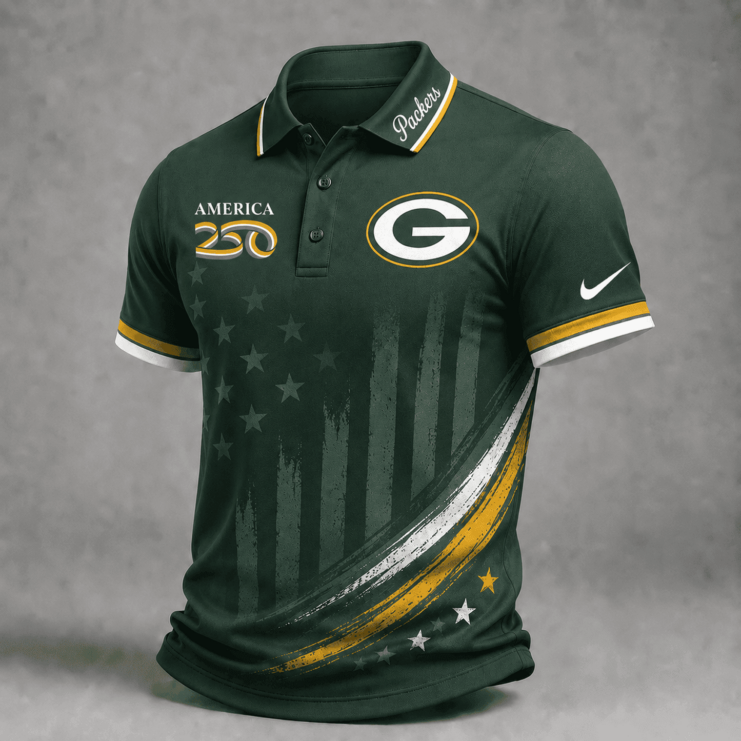 GB Premium NFL America 250 Limited Edition Polo Shirt 2406