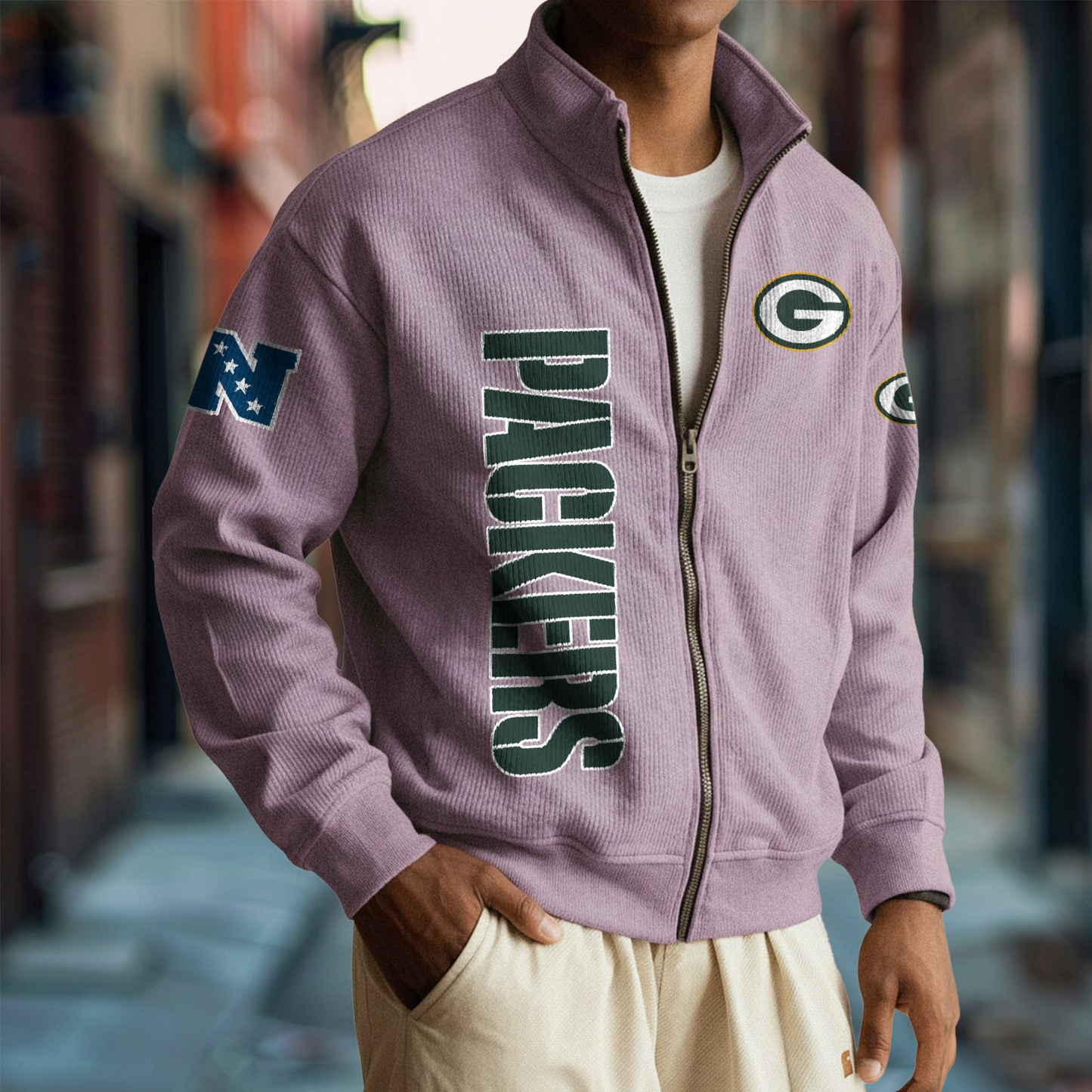 GB x NFL Corduroy Zip-Up Jacket DatND DVT