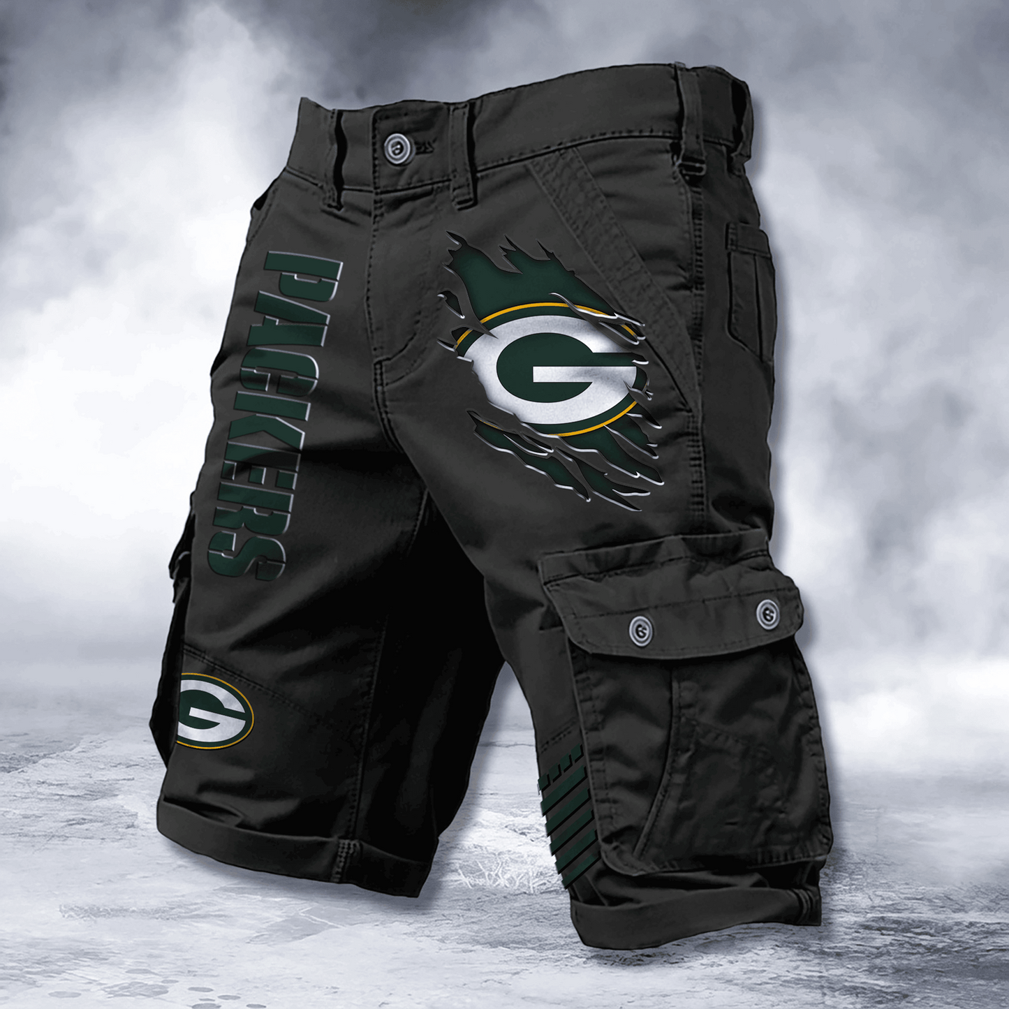 GB x NFL Cotton Cargo Shorts DATND TANTD 2705