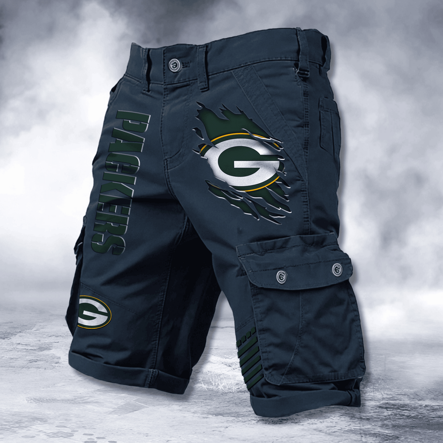 GB x NFL Cotton Cargo Shorts DATND TANTD 2705