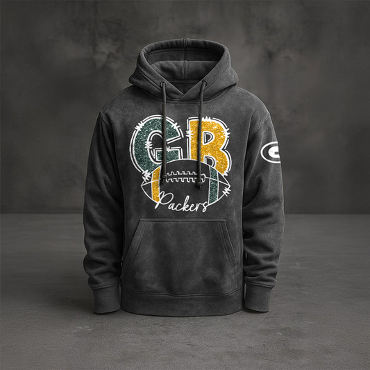 GB x NFL Embossed Hoodie DatND THUONGNH