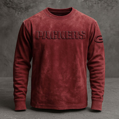 GB x NFL Embossed SweatShirt DATND TANTD