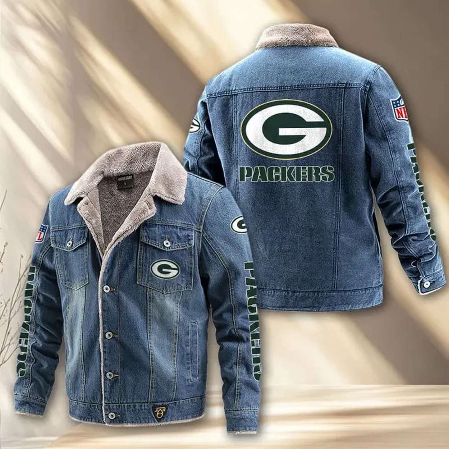 GB x NFL Fleece Lined Denim Jacket DatND DVT