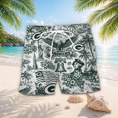 GB x NFL Hawaiian Shirt 2006