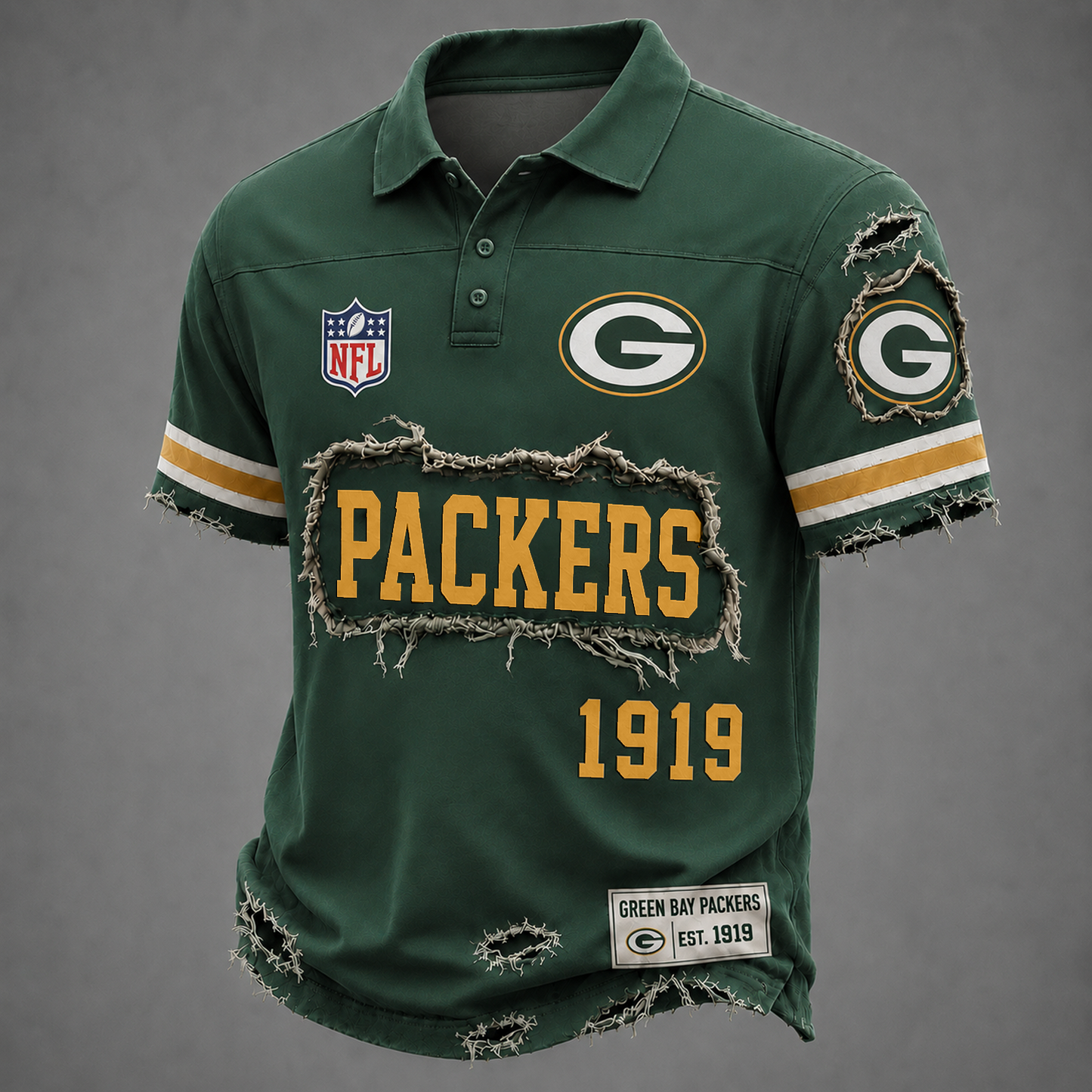 GB x NFL Luxury Classic Polo shirt 0506 DatND DVT