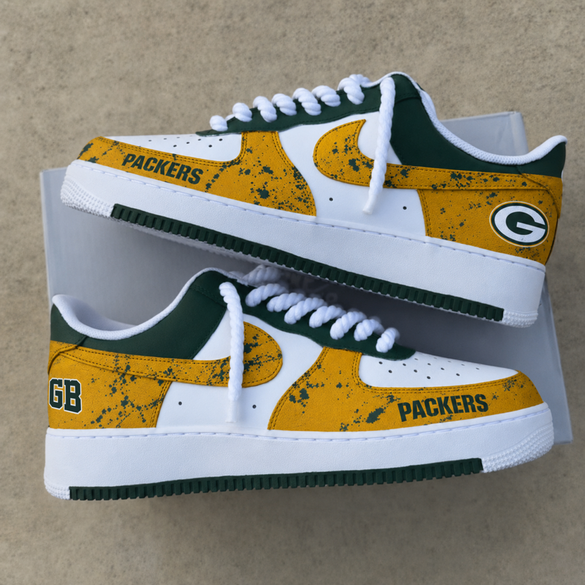 GB x NFL Premium AF1 Shoes