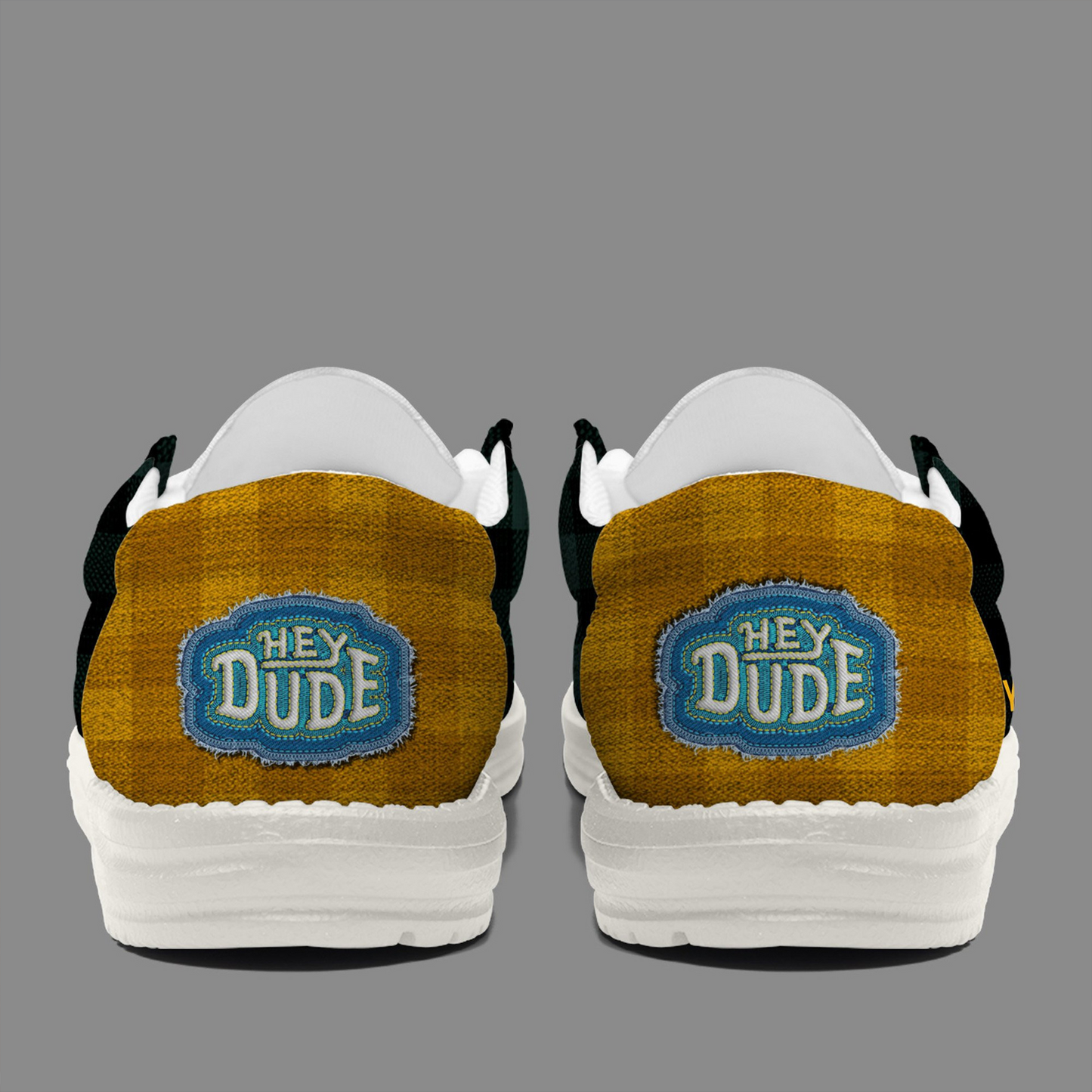 GB x NFL Premium Hey Dude Shoes DATND TANTD