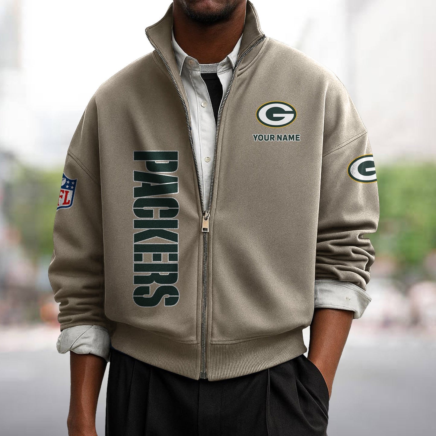 GB x NFL Sweatshirt Full Zip DATND TANTD