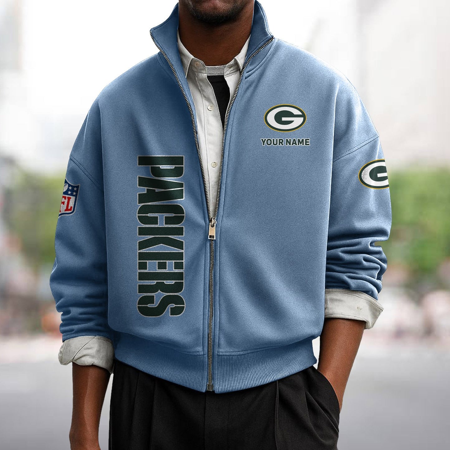 GB x NFL Sweatshirt Full Zip DATND TANTD