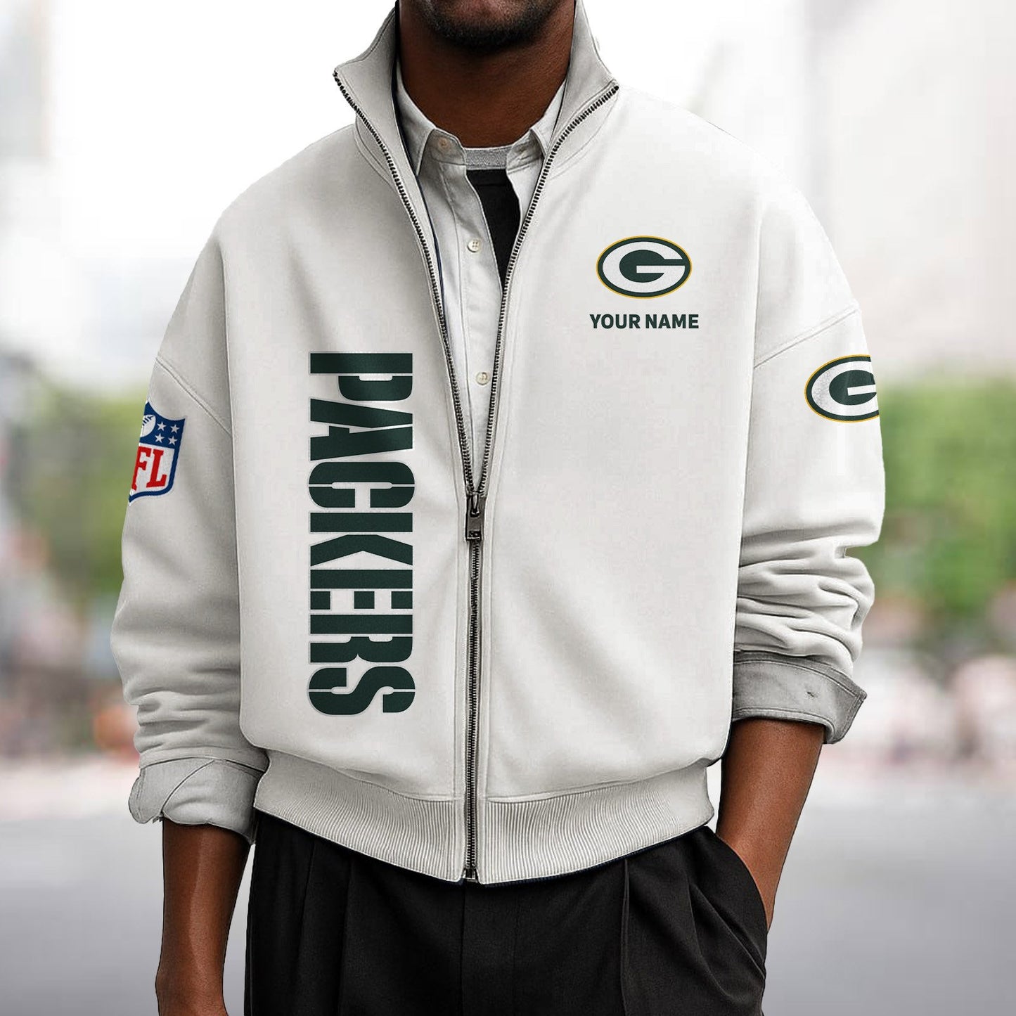 GB x NFL Sweatshirt Full Zip DATND TANTD