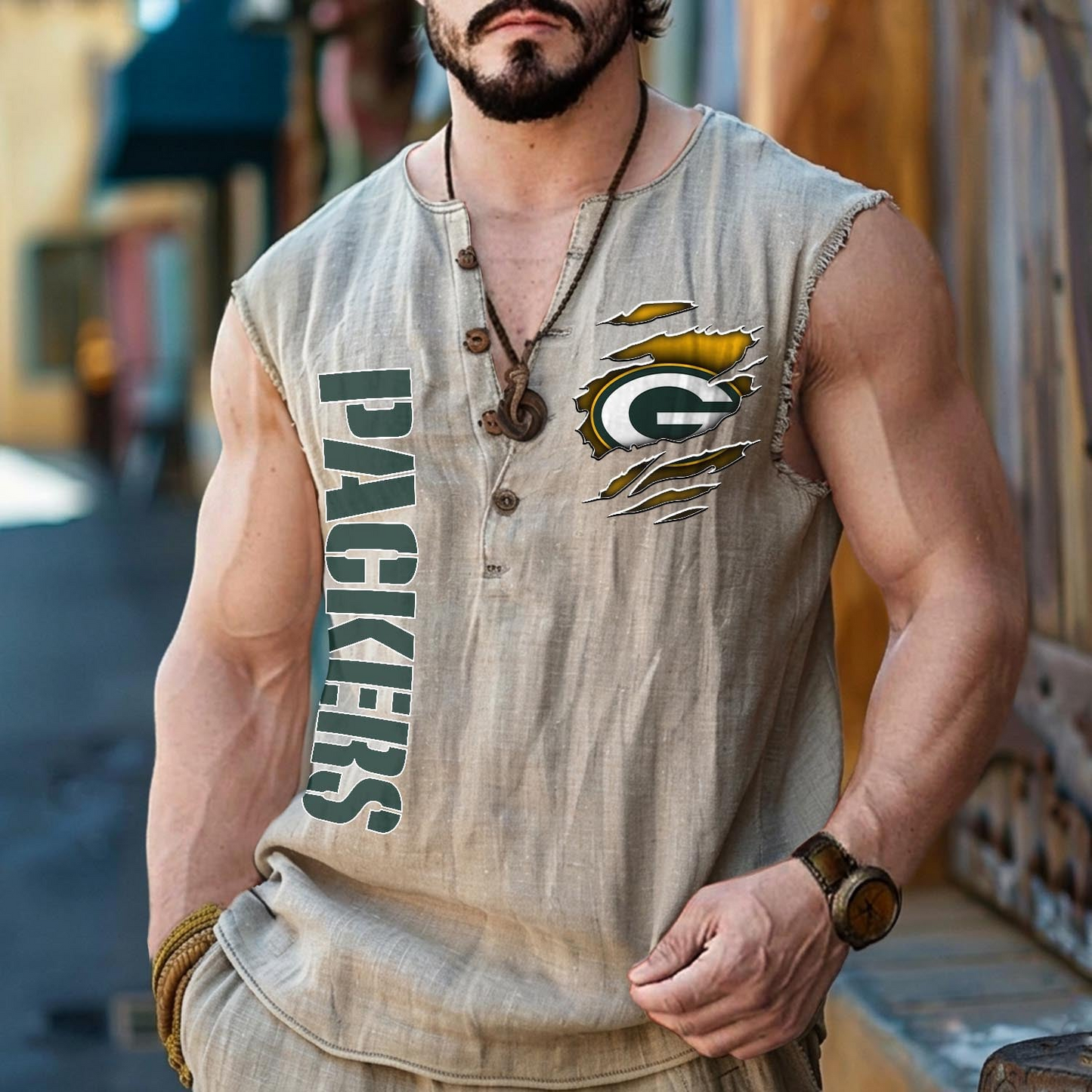 GB x NFL Tank Tops 2805 DatND DVT