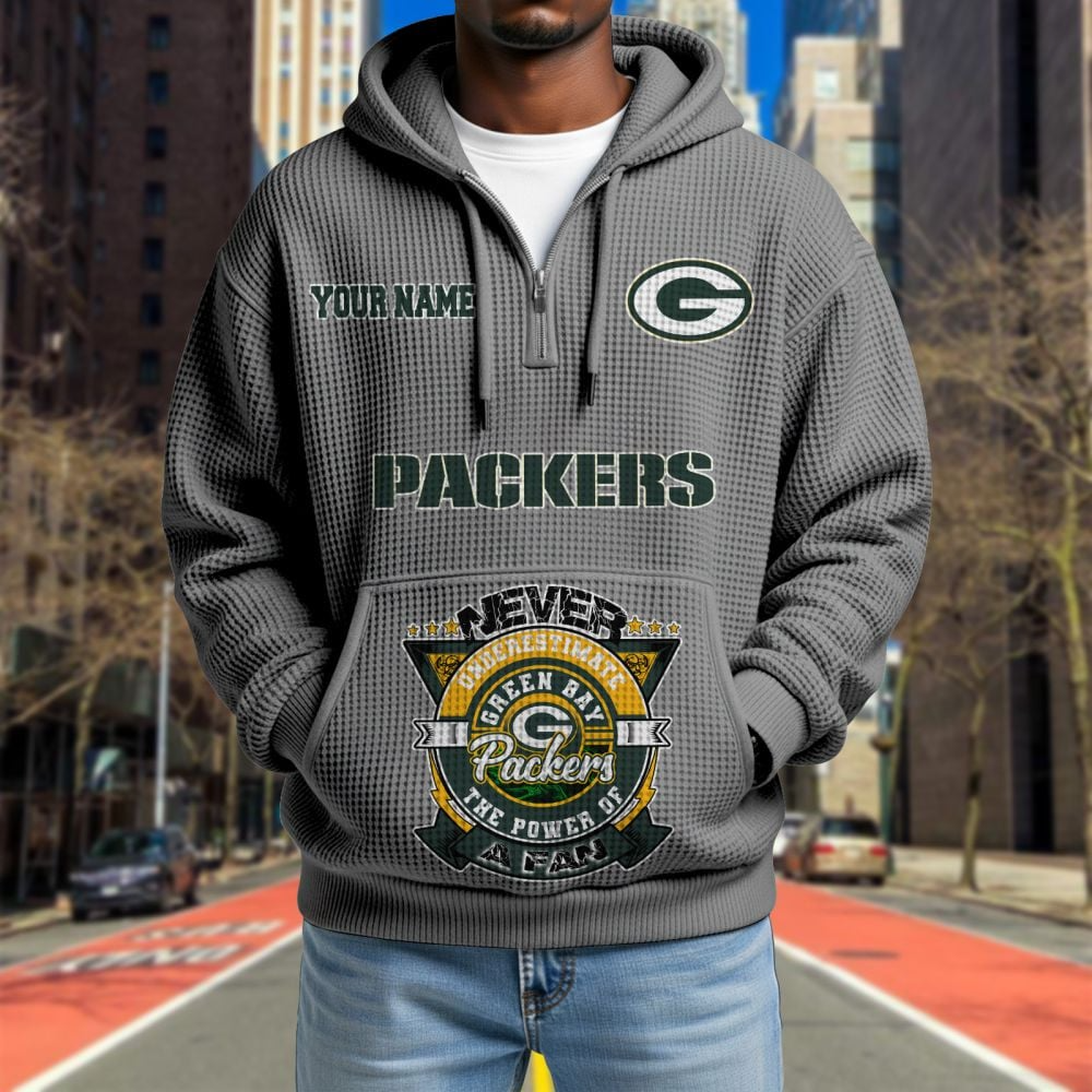 GB x NFL Waffle Hoodie DATND TANTD