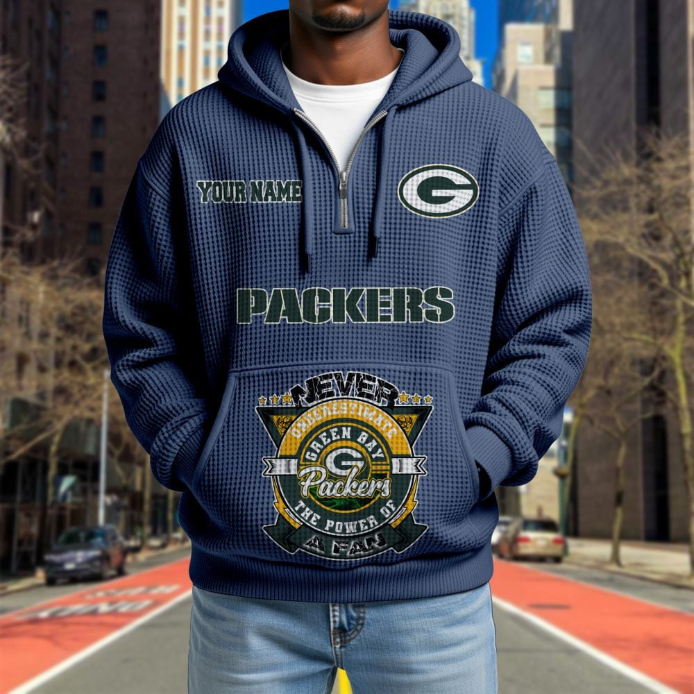 GB x NFL Waffle Hoodie DATND TANTD