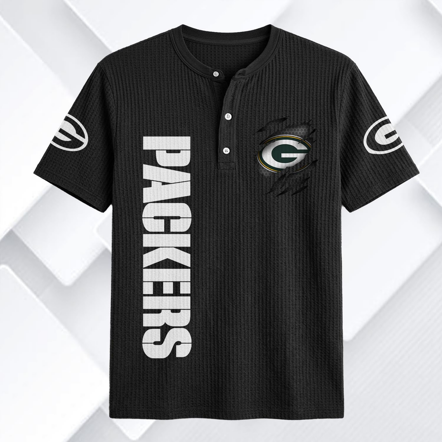 GB x NFL Waffle Short-Sleeve Shirt 2205 DatND DVT