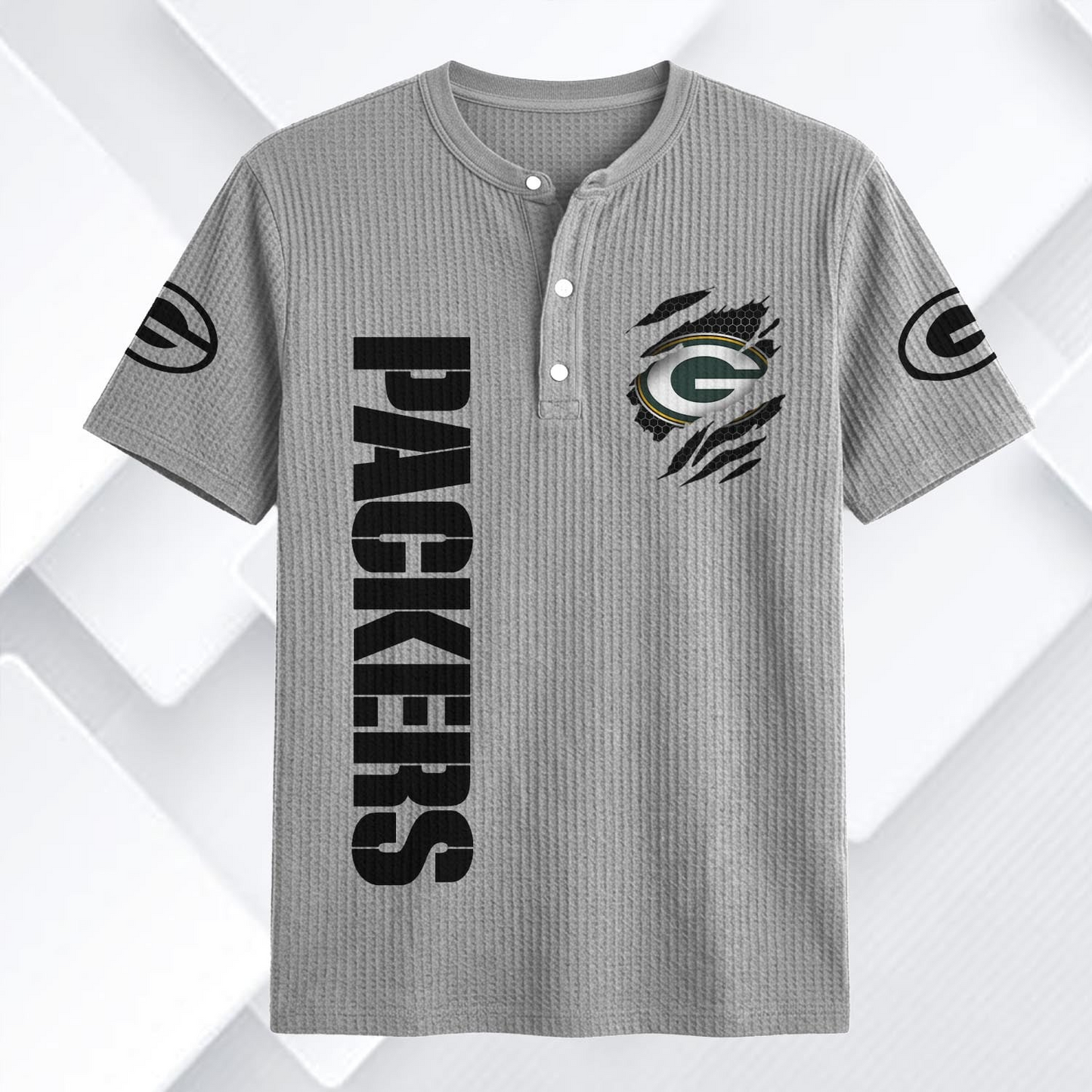 GB x NFL Waffle Short-Sleeve Shirt 2205 DatND DVT