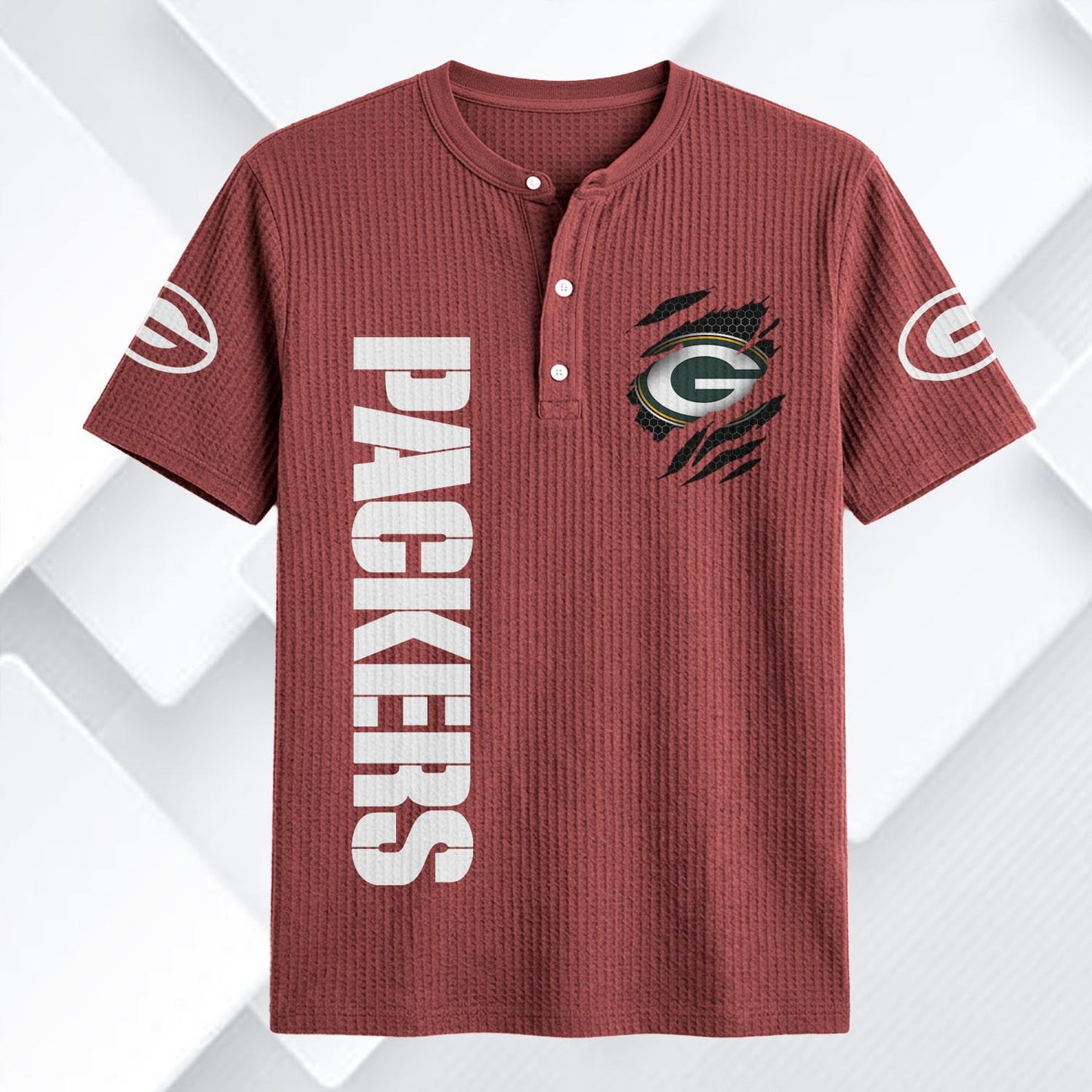 GB x NFL Waffle Short-Sleeve Shirt 2205 DatND DVT