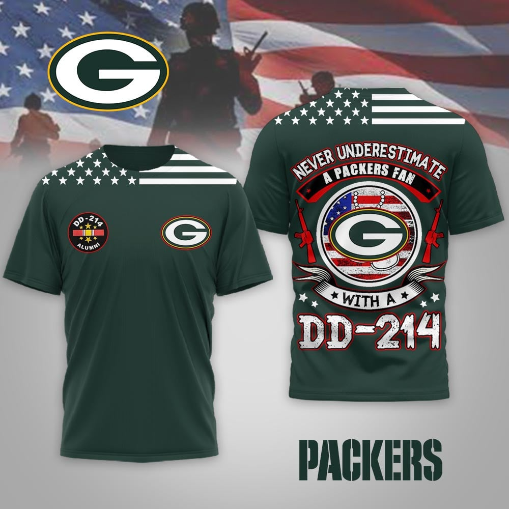 GBP Premium NFL DD-214 Alumni 3D Shirt DDT NTL