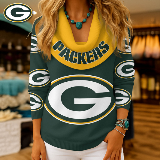GBP Premium NFL Fan Cowl Neck Sweater 3D Shirt DDT NTL